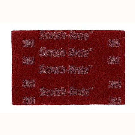 3M Abrasives Scotch-Brite 7447 PRO Hand Pad, 6 in x 9 in 7100023339